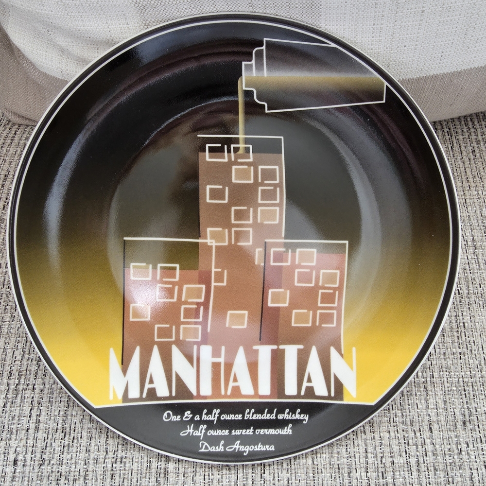 6 Cocktail Plates